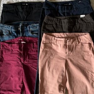 Old Navy size 4 Pixie, lot of six